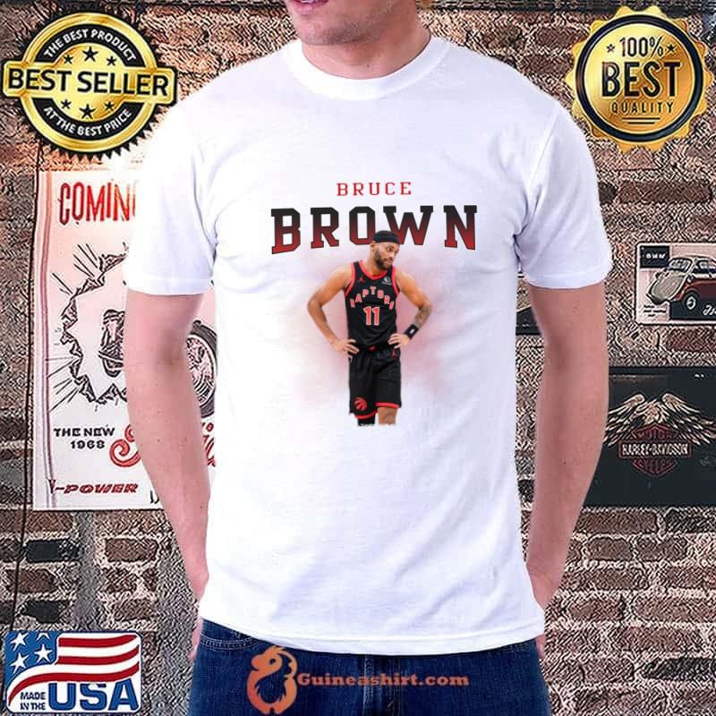 Bruce Brown American professional basketball player for the Toronto Raptors T-Shirt