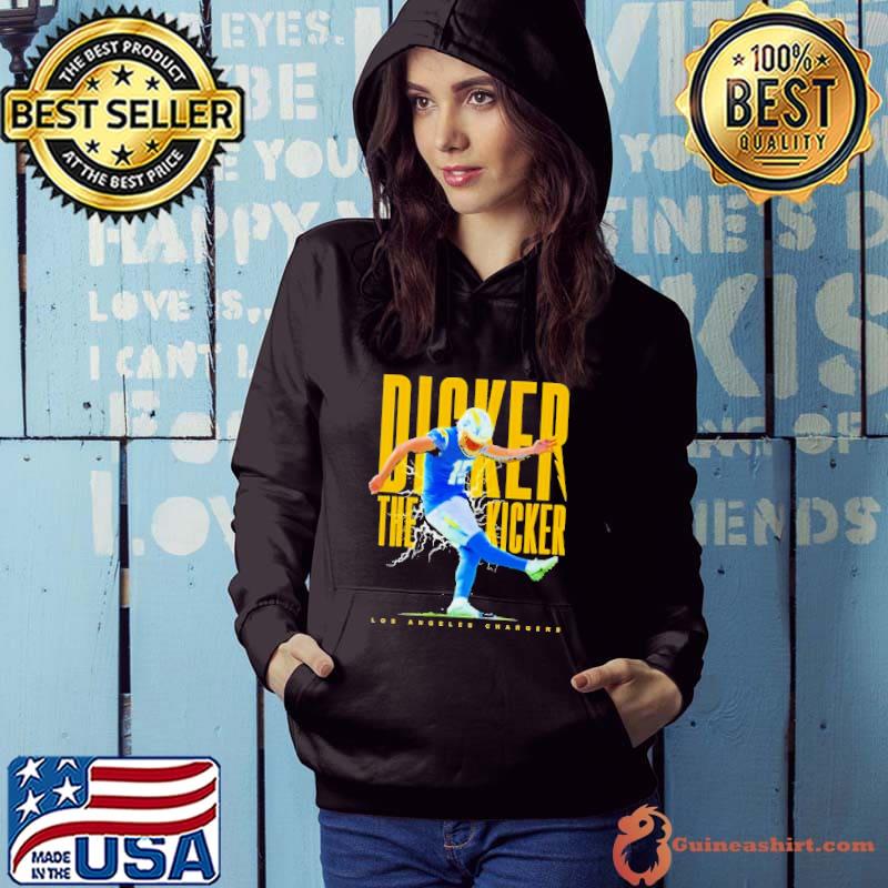 Cameron Dicker Los Angeles Chargers Lightning Shirt Hoodie
