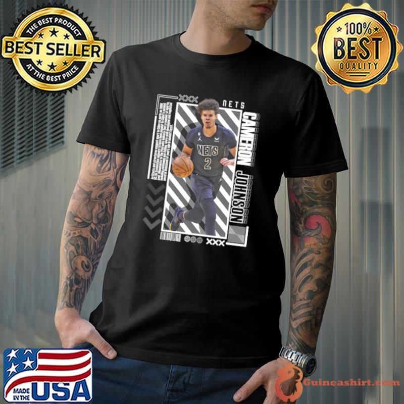 Cameron Johnson American professional basketball player for Brooklyn Nets T-Shirt