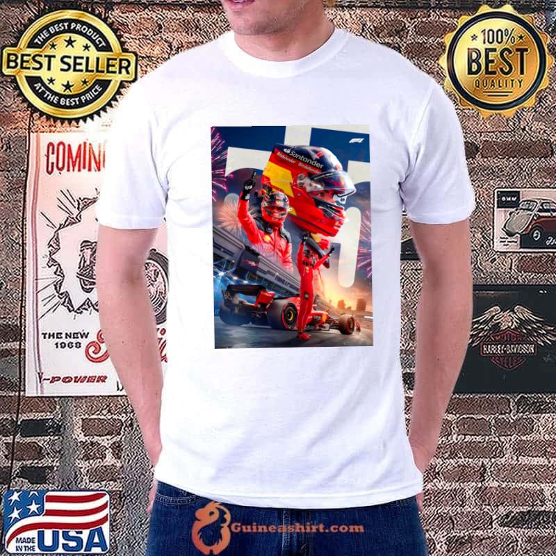 Carlos Sainz SingaporeGP Spanish racing driver currently competing T-Shirt Unisex