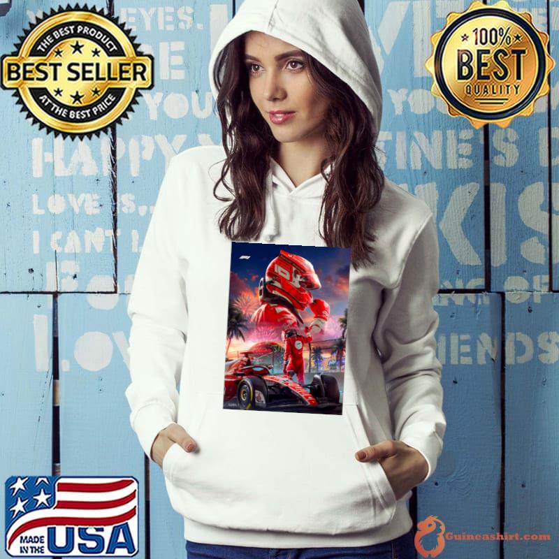 Charles Leclerc Las Vegas Monégasque racing driver T-Shirt