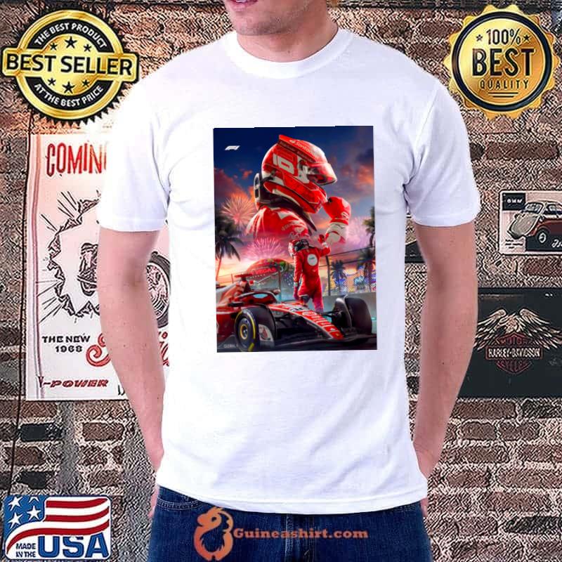 Charles Leclerc Las Vegas Monégasque racing driver T-Shirt Unisex