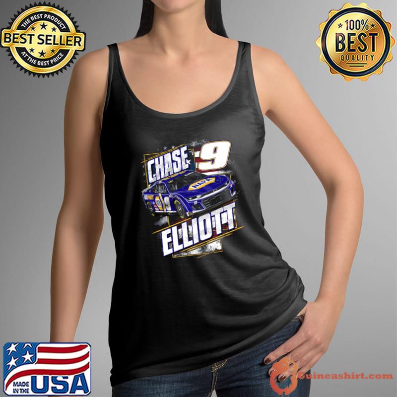 Chase Elliott American professional stock car racing driver NAPA Patriotic T-Shirt Tank Top