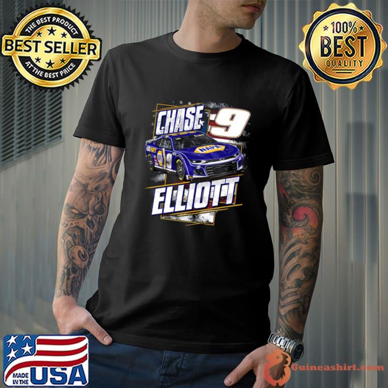 Chase Elliott American professional stock car racing driver NAPA Patriotic T-Shirt
