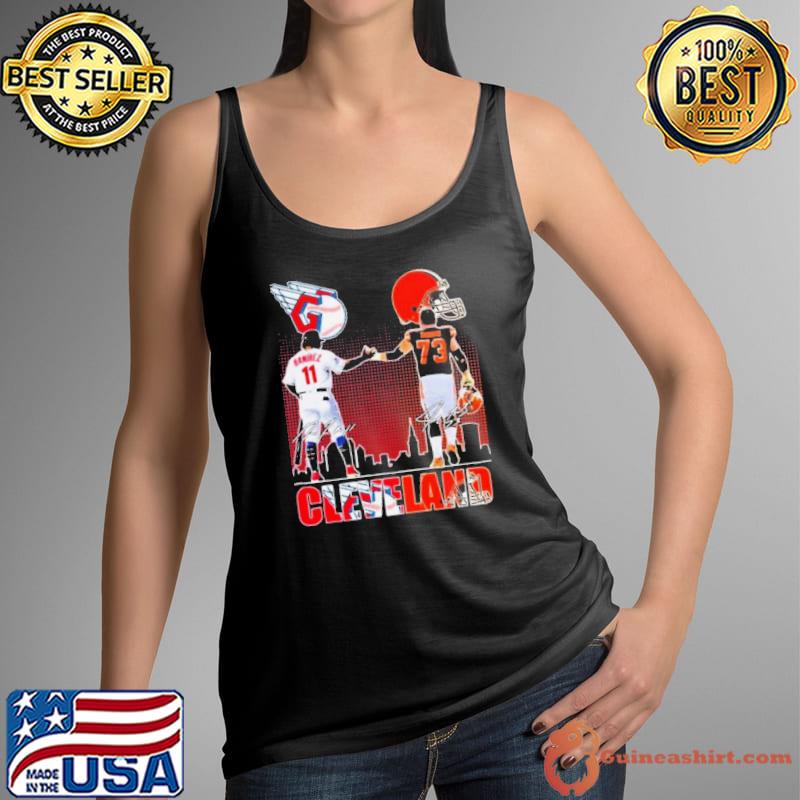 Cleveland Sports Teams Jose Ramirez And Joe Thomas Signatures Shirt