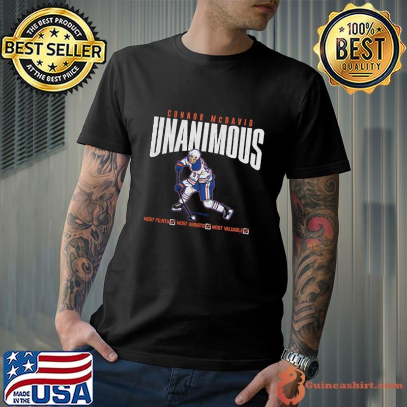 Connor McDavid Canadian professional ice hockey centre Unanimous T-Shirt
