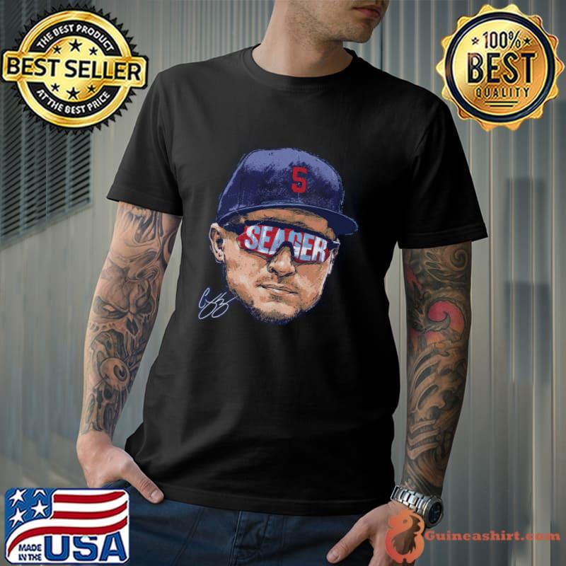 Corey Seager American professional baseball shortstop Texas Sunglasses T-Shirt