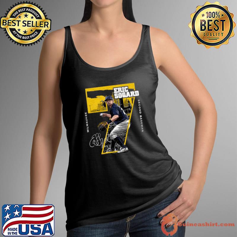 Czech-American former professional baseball infielder eric sogard offset T-Shirt