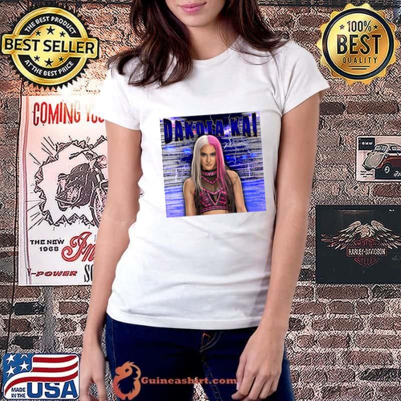 DAKOTA KAI wrestled in Shimmer Women Athletes T-Shirt Ladiestee