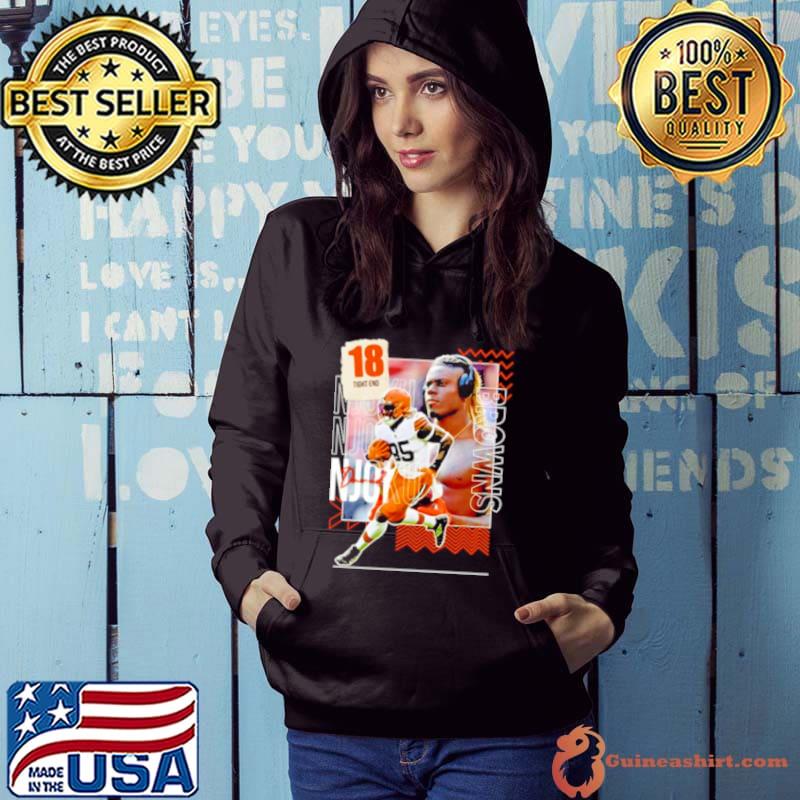 David Njoku 18 running back football player s Hoodie