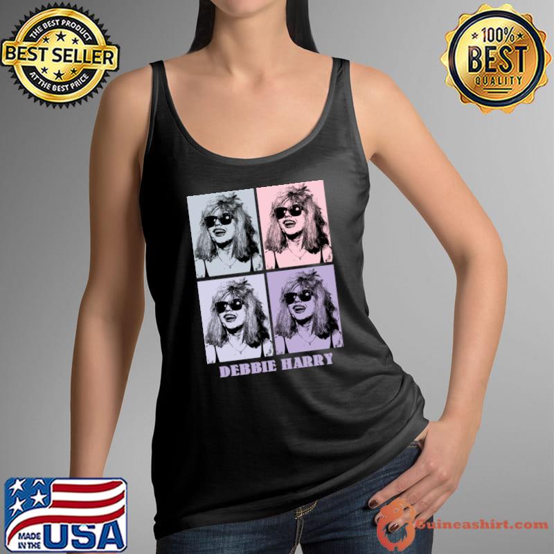 Debbie Harry American singer songwriter and actress Glasses Pop Art T-Shirt Tank Top
