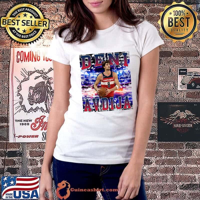 Deni Avdija Israeli professional basketball player for the Washington Wizards T-Shirt