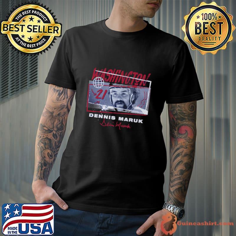 Dennis Maruk Canadian former professional ice hockey player Washington Tones T-Shirt