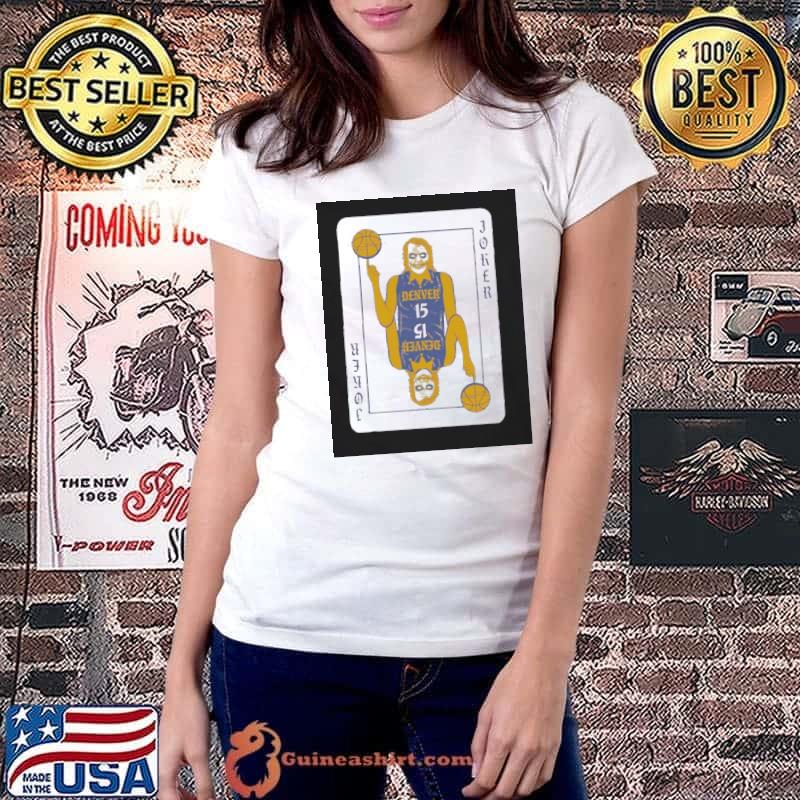 Denver Joker Card Basketball NBA shirt
