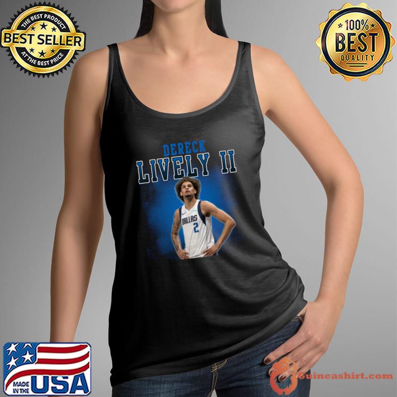Dereck Lively II American professional basketball player for Dallas Mavericks T-Shirt