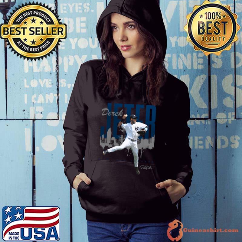Derek Jeter Jump Throw American former professional baseball shortstop T-Shirt Hoodie