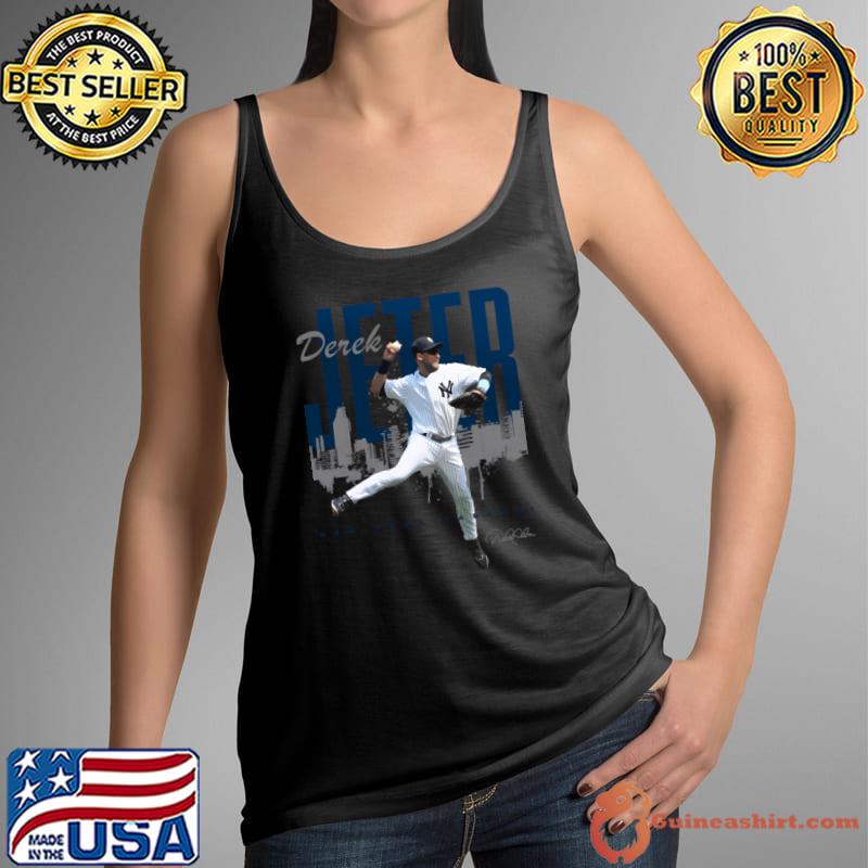 Derek Jeter Jump Throw American former professional baseball shortstop T-Shirt