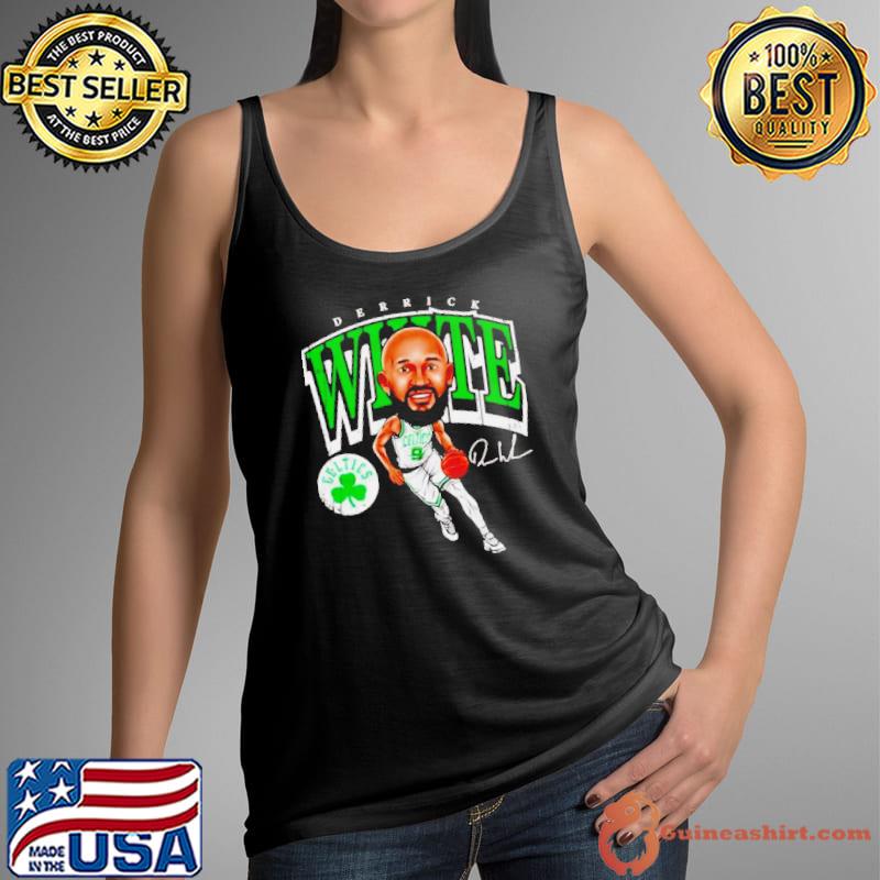 Derrick White Boston Celtics signature cartoon s Tank Top