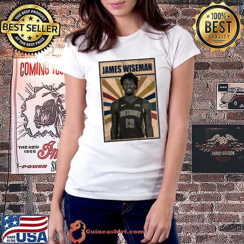 Detroit Pistons James Wiseman American professional basketball player T-Shirt