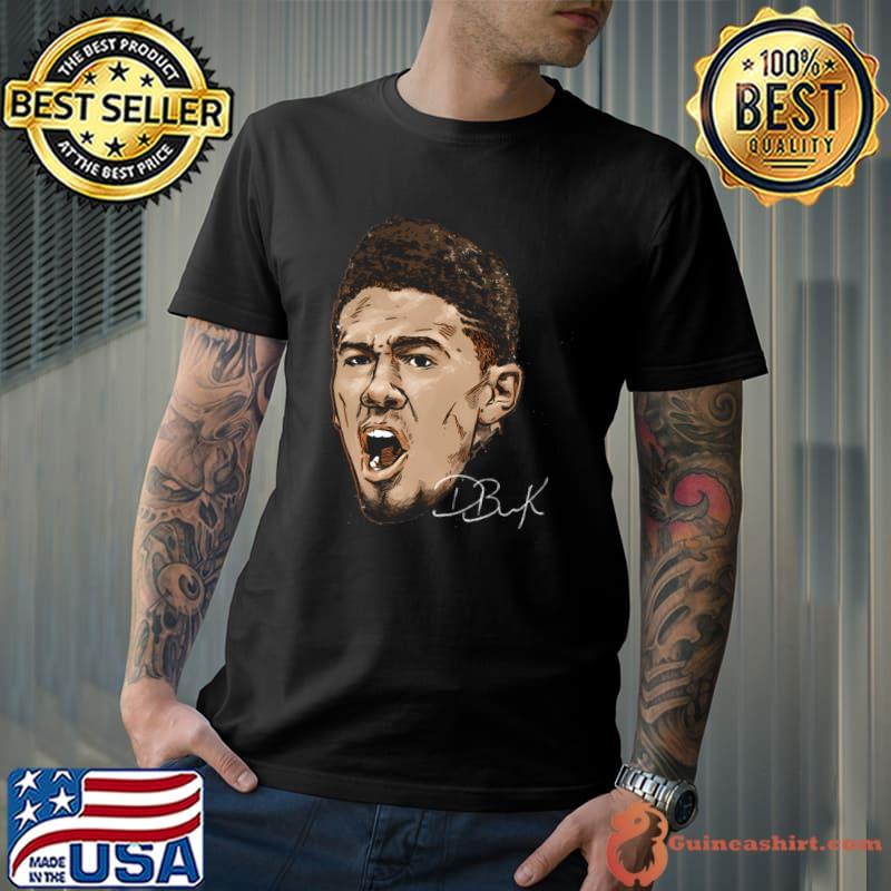 Devin Booker American professional basketball Signature Phoenix Scream T-Shirt