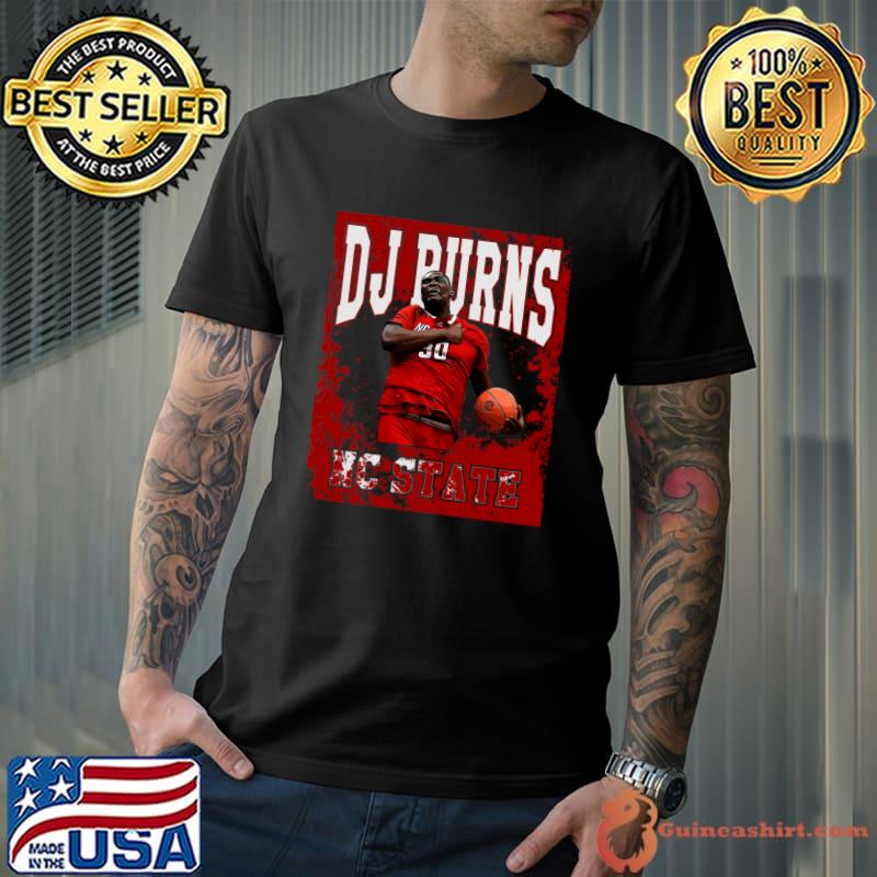 DJ burns American college basketball player NC state T-Shirt Unisex