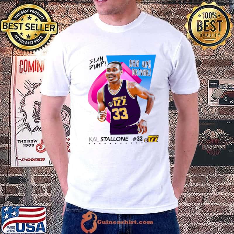 Dump Sports Basketball Player Champion Kal Stallone T-Shirt