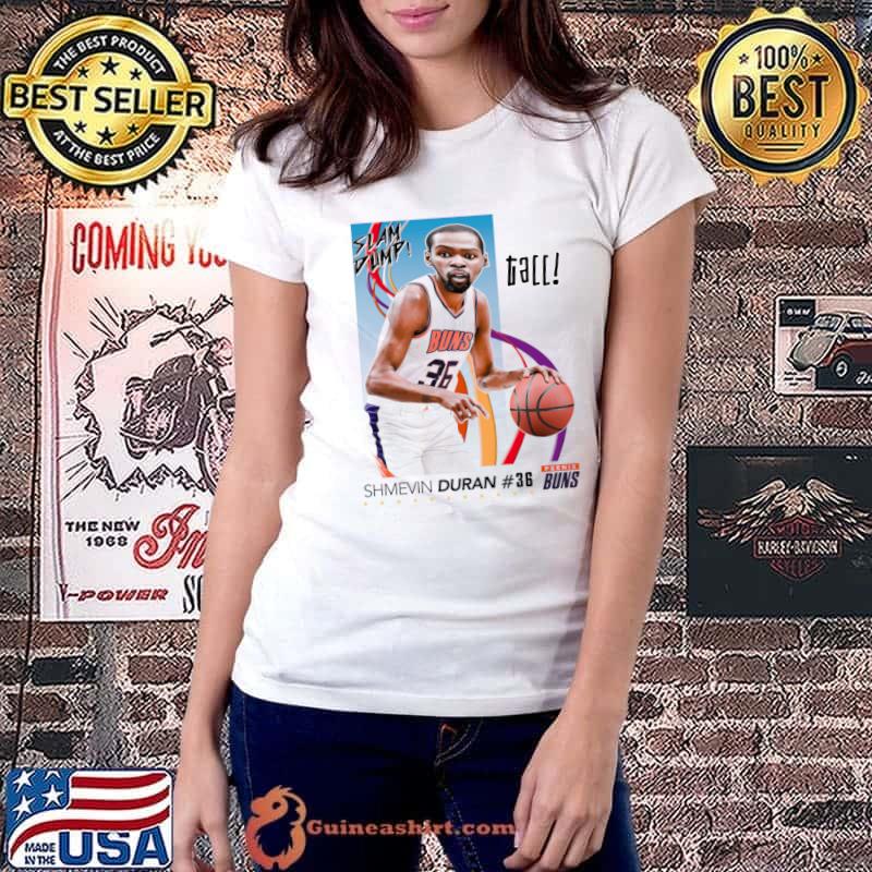 Dump Sports Basketball Player Tall Shmevin Duran T-Shirt Ladiestee