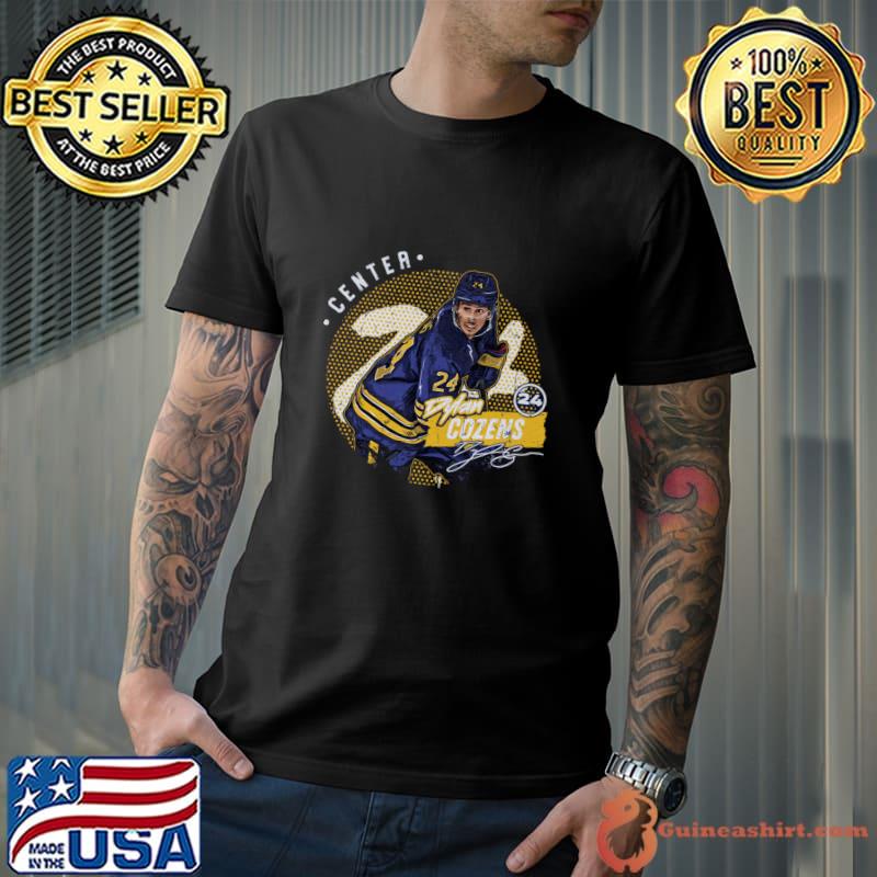 Dylan Cozens Canadian professional ice hockey centre Buffalo Dots T-Shirt