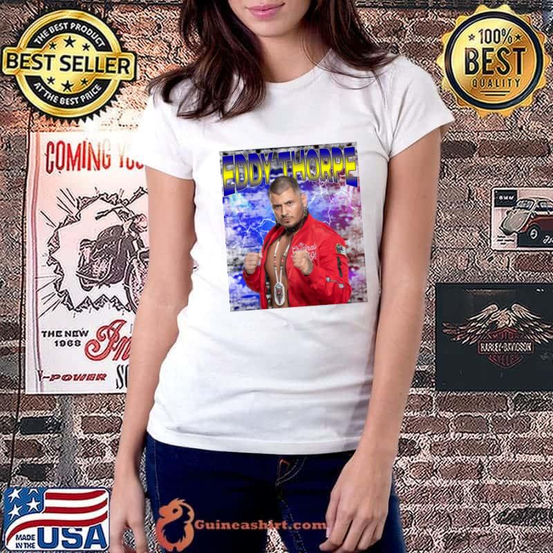 EDDY THORPE American professional wrestler most world renowned technicians T-Shirt