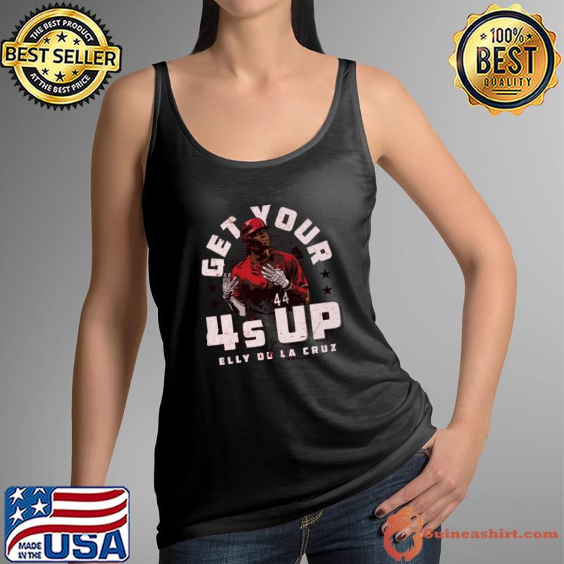 Elly De La Dominican professional baseball infielder Cruz Cincinnati 4's Up T-Shirt