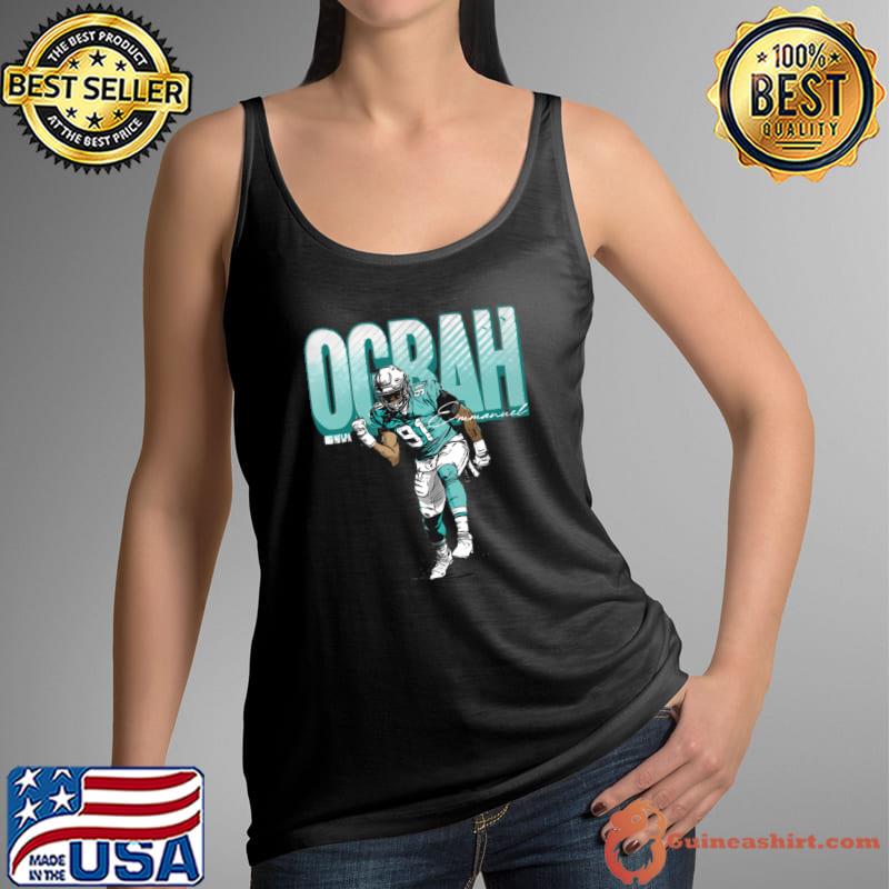 Emuel Ogbah Nigerian professional American football linebacker Miami Bold T-Shirt