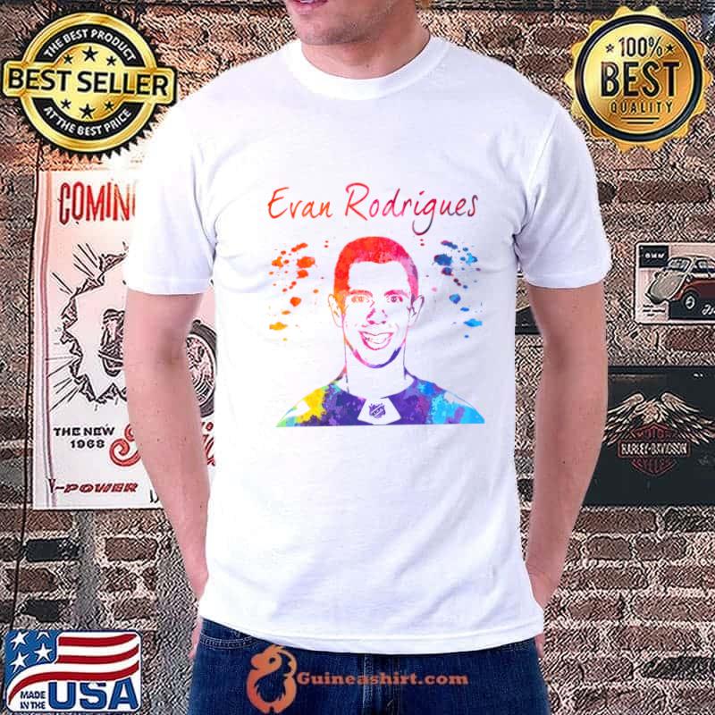 Evan Rodrigues Canadian professional ice hockey centrewinger for the Florida Panthers T-Shirt Unisex