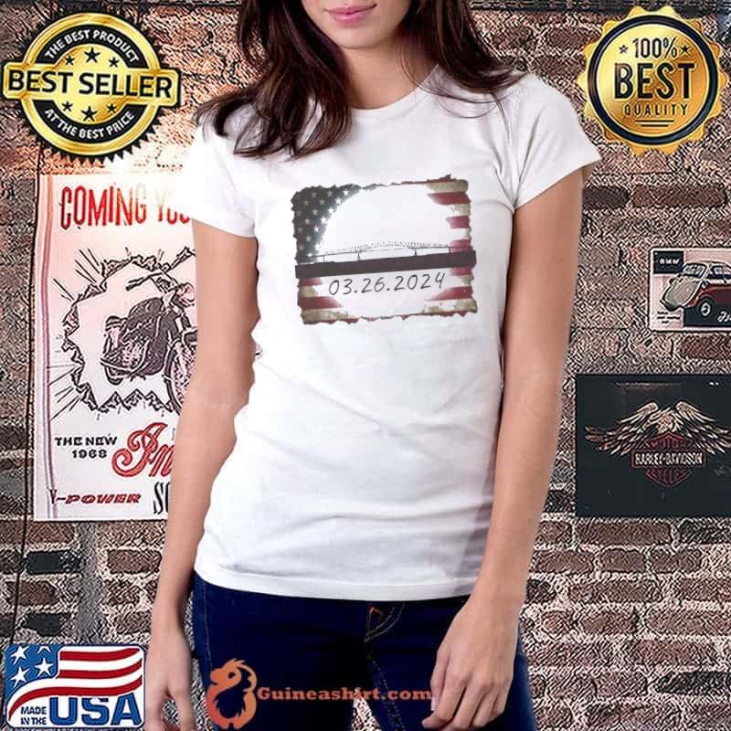 Francis Scott Key Bridge Collapse 03 26 2024 In USA Shirt