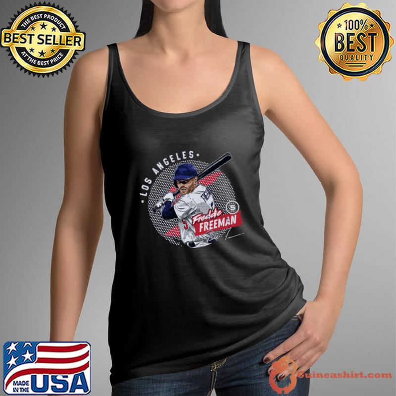 Freddie Freeman Canadian and American professional baseball first baseman Los Angeles D Dots T-Shirt