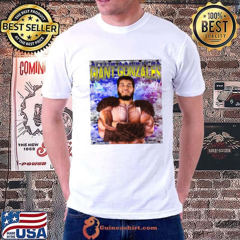 GIANT GONZALES Argentinian basketball player professional wrestler and actor T-Shirt