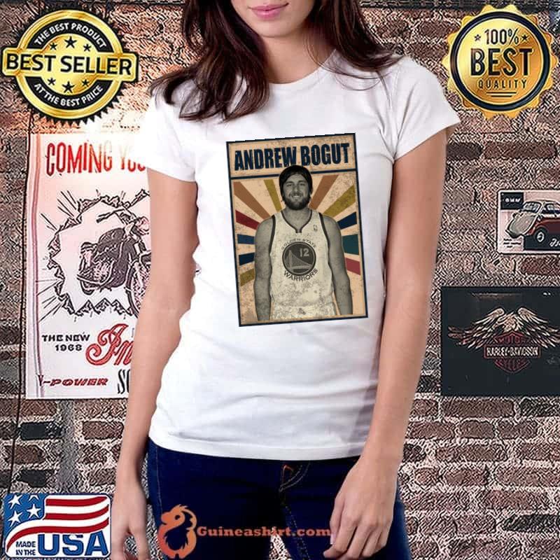 Golden State Warriors Andrew Bogut internationally recognised T-Shirt