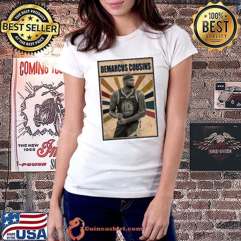 Golden State Warriors DeMarcus Cousins American professional basketball player T-Shirt