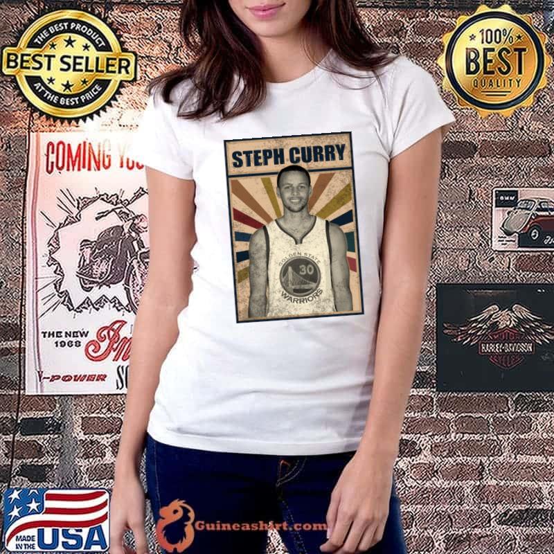 Golden State Warriors Steph Curry American professional basketball player T-Shirt