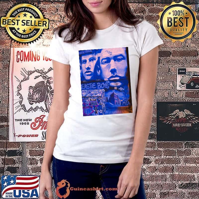 Graffiti Blue Street Art Manhattan NYC T-Shirt