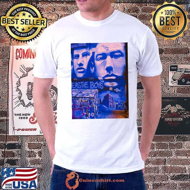 Graffiti Blue Street Art Manhattan NYC T-Shirt Unisex