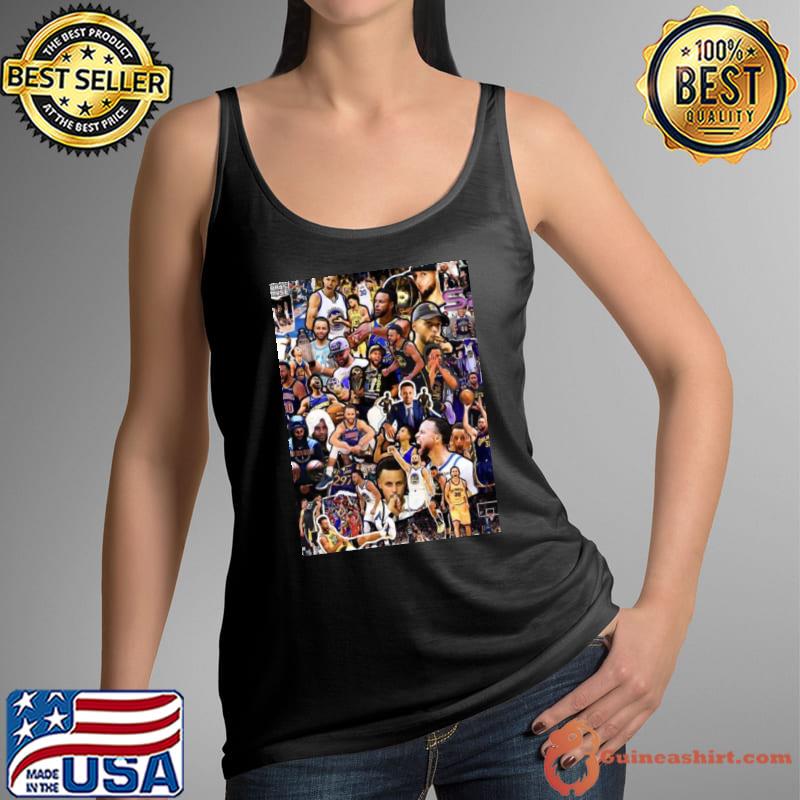Happy Birthday Stephen Curry And His Emotions On The Basketball Court Shirt Tank Top