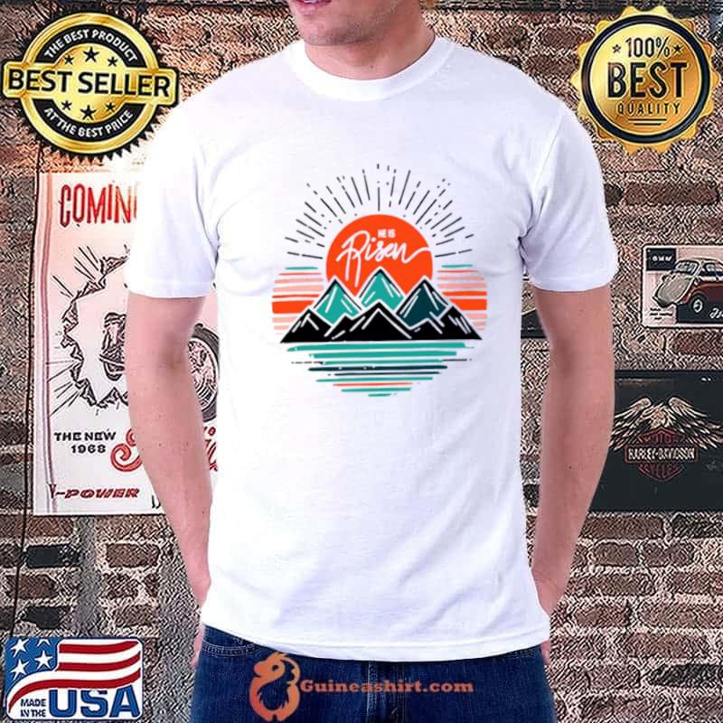 He is Risen Bible Verse Religious Easter shirt