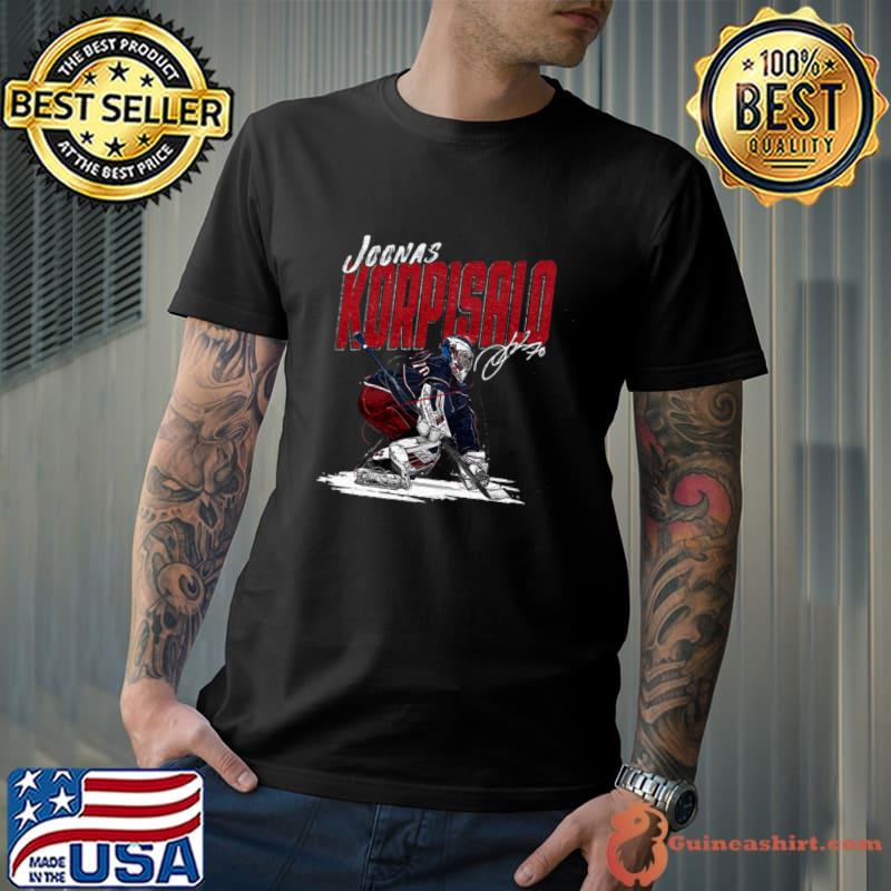 Hockey signature joonas korpisalo chisel ice hockey T-Shirt Unisex