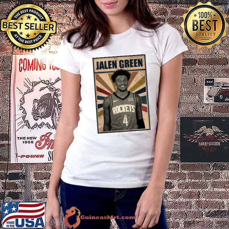 Houston Rockets Jalen Green American professional basketball player T-Shirt