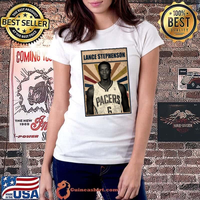 Indiana Pacers Lance Stephenson American professional basketball player T-Shirt