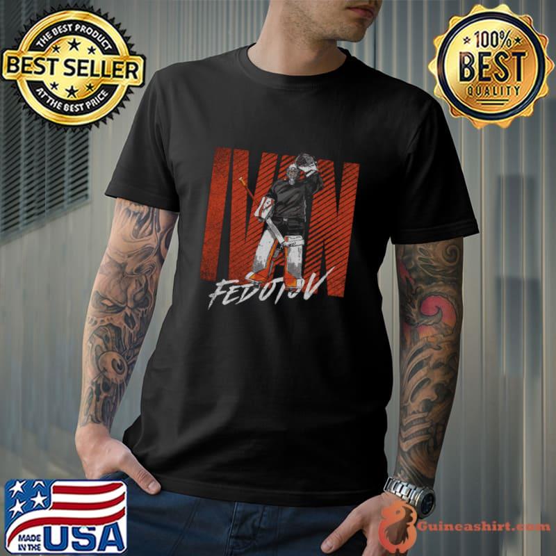 Ivan Fedotov Finnish-born Russian professional ice hockey goaltender Philadelphia Bold T-Shirt