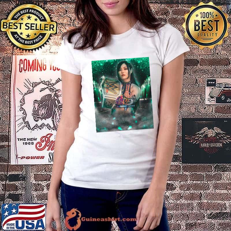 Iyo Sky Green Mania Japanese professional wrestler T-Shirt