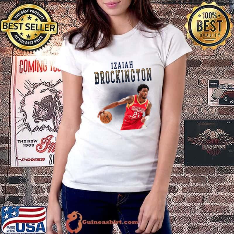 Izaiah Brockington American professional basketball player for the Birmingham Squadron T-Shirt