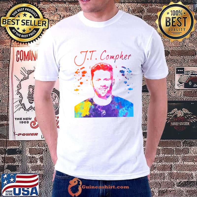J.T. Compher American professional ice hockey center for the Detroit Red Wings T-Shirt Unisex