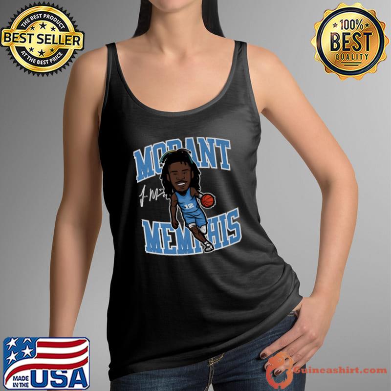 Ja Morant Memphis Toon American professional basketball T-Shirt Tank Top